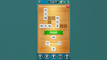Word Cross Level 11
