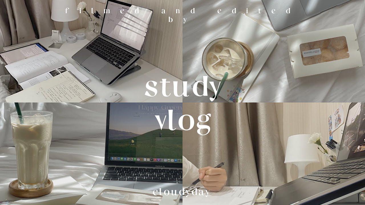 study vlog 16 | finals exam week, สอบไฟนอล, จัดโต๊ะ, อ่านหนังสือ
