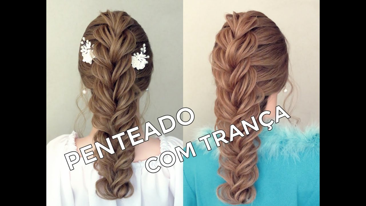 Penteado com trança para noivas, madrinhas, formandas - Telma tranças -  thptnganamst.edu.vn