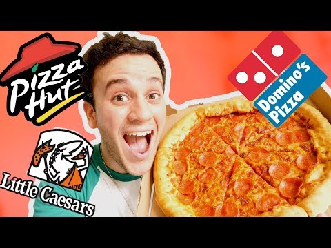 ¿CUÁL ES LA MEJOR PIZZA? DOMINO´S, PIZZA HUT, LITTLE CAESARS, ETC - Beto Pasillas