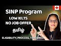 Sinp program  international skilled workers stream  in tamil  abi  parithi