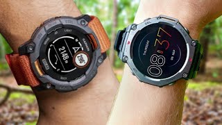 Garmin Instinct 3 vs Amazfit T-Rex 3 | Adventure Smartwatch Showdown!