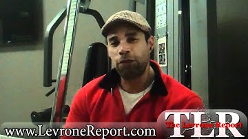 LevroneReport.com • Bulldog Rob 405lb Bench Press Challenge