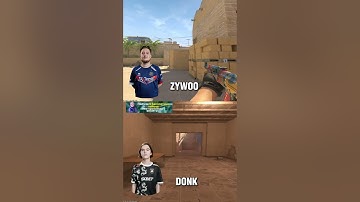 DONK vs ZYWOO  #knifex #counterstrike2 #cs2 #csgo #cs2clip #donk #faceit #faceit10lvl