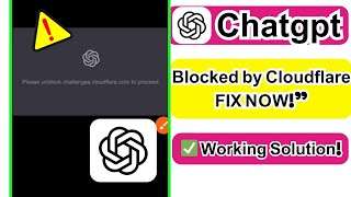 Please Unblock Challenges Cloudflare | Fix Cloudflare Access Block