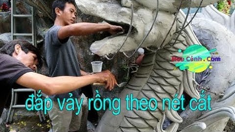 Đắp vảy rồng nét cắt   Hoa Cảnh  com