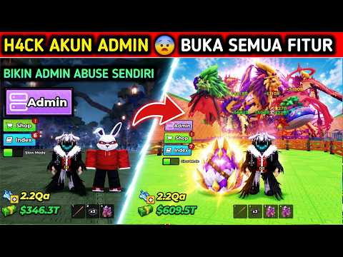 24 JAM JADI ADMIN‼️ AKU JADI ADMIN Munculin 50 DIVINE EGG BARU DI GAME STEAL AN EGG FAKE ‼️