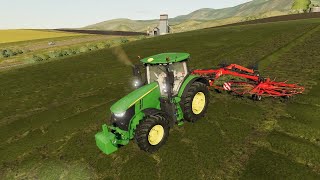 zgrabianie trawy w farming simulator 19 #79