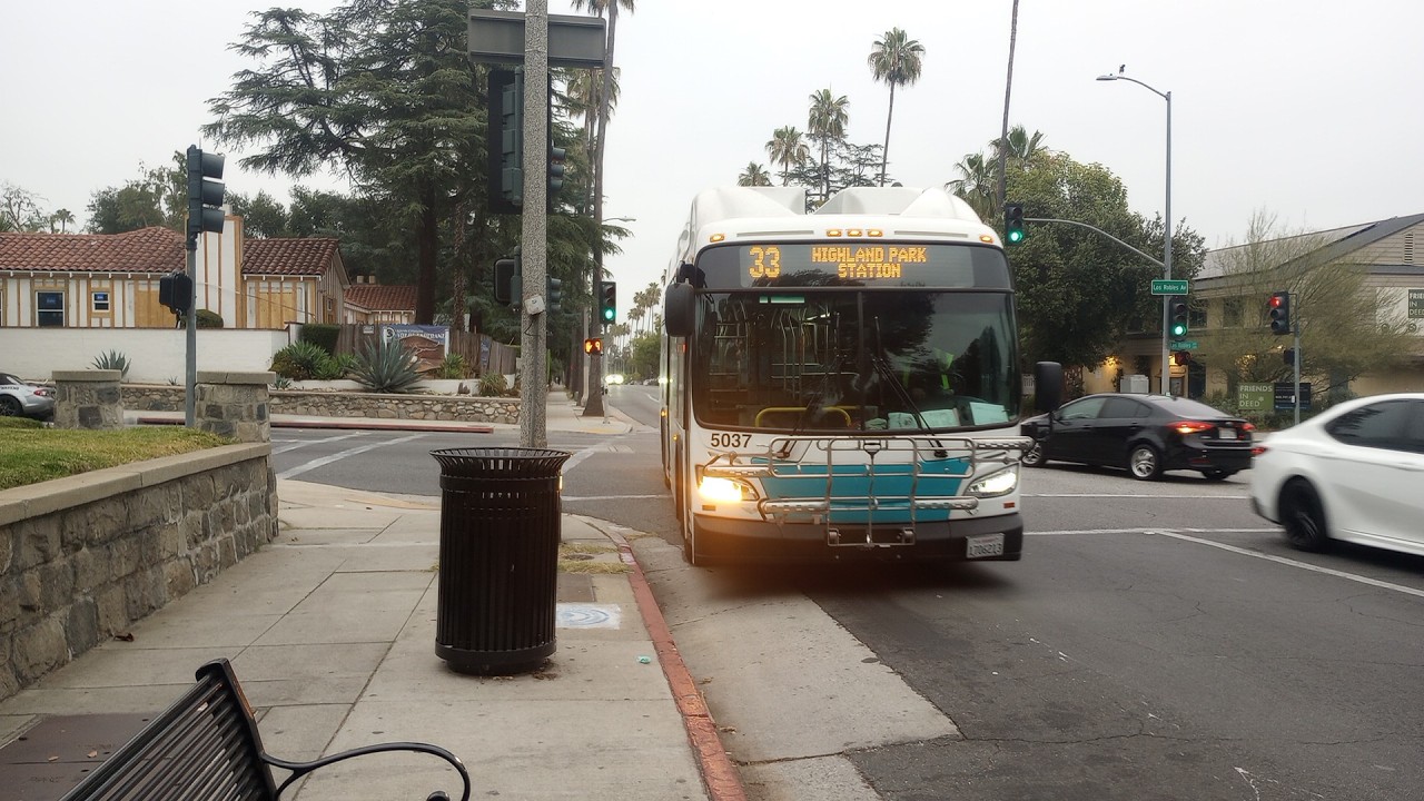 2024 Pasadena Transit New Flyer XN35 5037 - YouTube