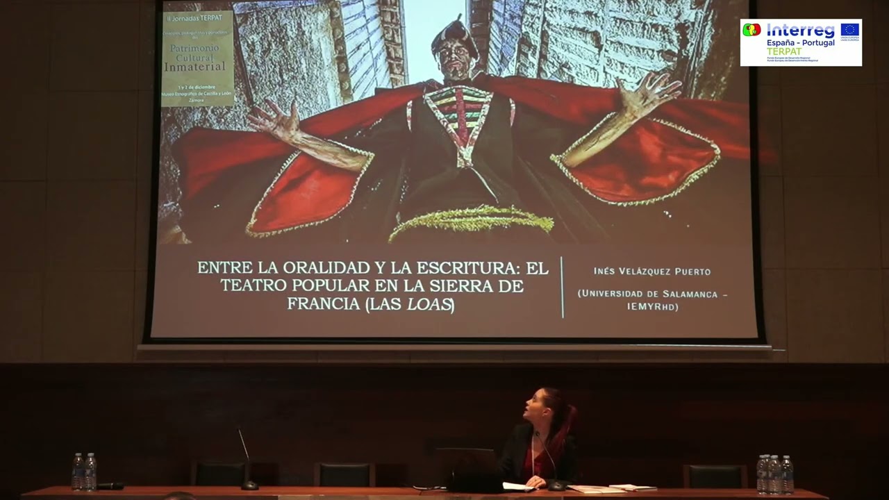 Inés Velázquez Puerto. Entre la oralidad y la escritura: el teatro popular en la Sierra de Francia.
