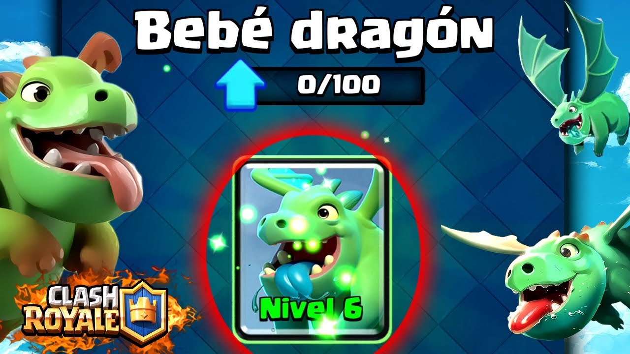 Subiendo Y Probando El Bebe Dragon A Nivel 6 Baraja De Monta Y Pekka Clash Royale Basich Youtube