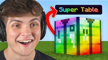 I Added CUSTOM CRAFTING TABLES to Minecraft...