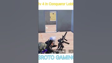 1v4 IN CONQUEROR LOBBY💥 #pubgmobile #bgmi #shorts
