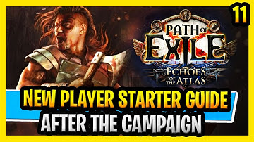 Path of Exile New Player Beginner Guide Full Walkthrough Echoes of the Atlas PoE Part 11 End Game