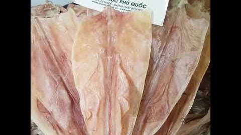 Khô Mực Phú Quốc SaharaFood Size VIP (6-7 con/kg), Size S1 (9-10 con/kg) loại 1, chuẩn A xuất khẩu.
