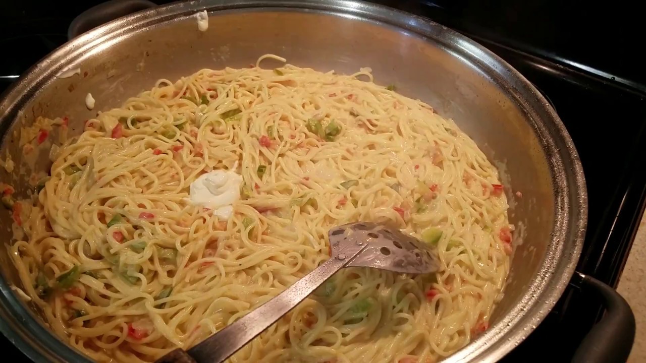 Los Spaghettis con Crema🍝🍝