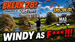 Windy as F*** on Break 28 Golf - Episode 31. Sponsored by Titleist. #titleist #titleistgolf