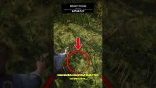 99.9% of Players NEVER Expect This Snake Attack in RDR2 😳 #shorts #shortsfeed #rdr2 #gaming