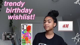 birthday wishlist | trendy gift ideas 2021