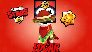 Brawl Stars #11 ( edgar gold mastery II ) 🧣