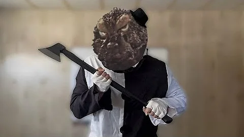 your in a slasher movie but with godzilla showa era sound effects