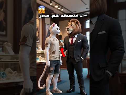 القط مياو حبيبتة تتركه لأنه فقير وتذهب للنمر الغني لكن النهاية صادمة Animation Ai Cat