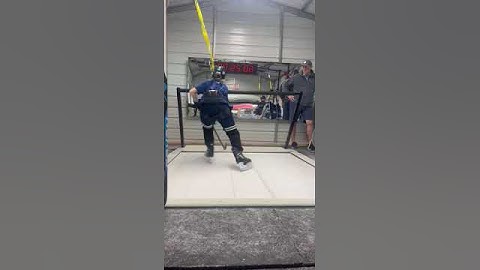 crossovers on skating treadmill