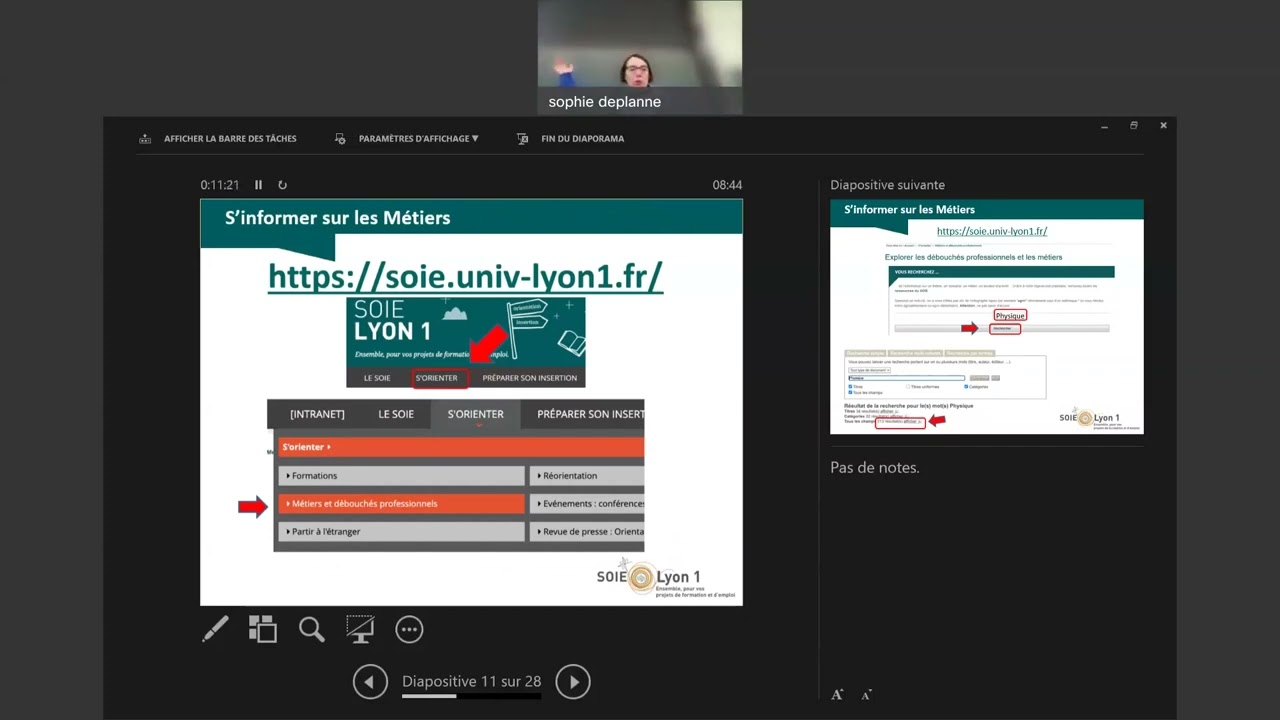 Forum Avenirs 2022 - Conférence introductive portail PCSI par le SOIE