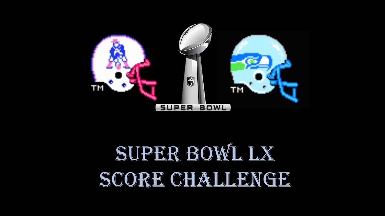Tecmo Super Bowl - Испытание на очки Super Bowl LX