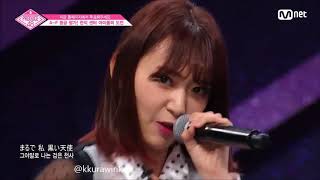 [PRODUCE48] Sakura Miyawaki - Kuroi Tenshi (JKT48)