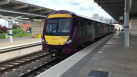 East Midlands Railway 170231 From Derby to Matlock Saturday 10th July 2021