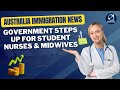 Australias steps up for student nurses  midwives  australia immigration news