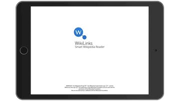 WikiLinks Smart Wikipedia Reader - Quick iPad demo