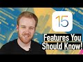 NEW iOS 15 Features You Should Know! | Background Sounds, AR Maps, VoiceOver Image Explorer