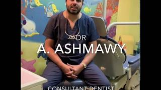 التركيبات الثابتة الضرورية بعد علاج عصب أسنان الأطفال  - عيادة دكتور أحمد عشماوي