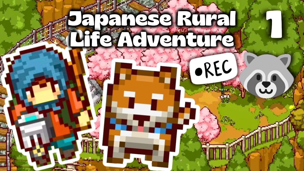 ¡Probamos Japanese Rural Life Adventure! nuevo juego cozy 🦝🎋