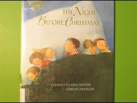 Book: The Night Before Christmas. Read by Karolina