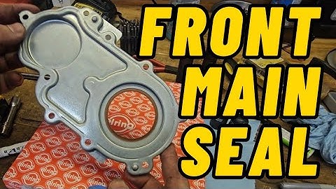 Audi 3.0T Front Main (Crankshaft) Seal DIY | B8 S4/S5/SQ5, C7 A6/A7