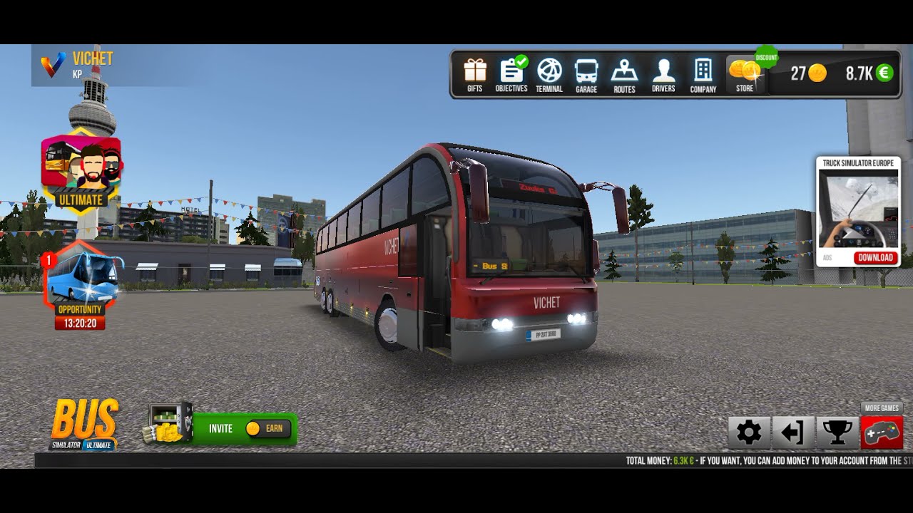 bus simulator Ultimate Zuuks games USA ជិះរថយន្តក្រុងនៅសហរដ្ឋអាមេរិក