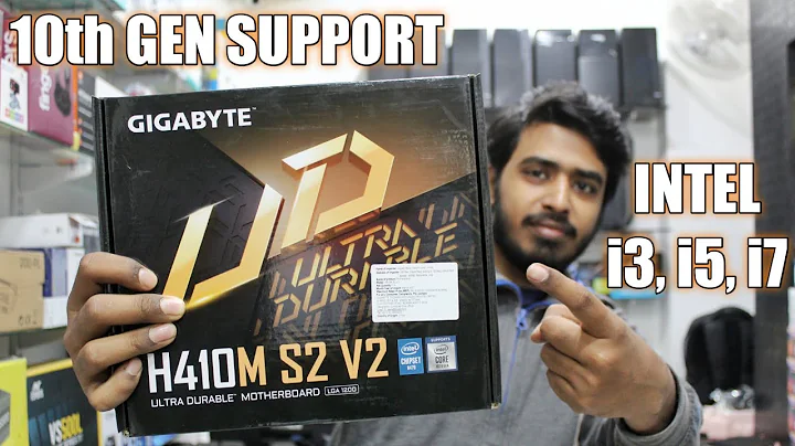 Desmontando e Analisando a Placa Mãe Gigabyte H410M S2 V2 | Gigabyte H410M | Placa Mãe Intel i3 da 10ª Geração