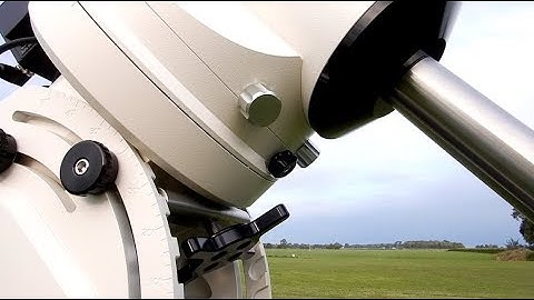 Astro Physics Telescope 1600GTO Mount (play in RA axis) 2
