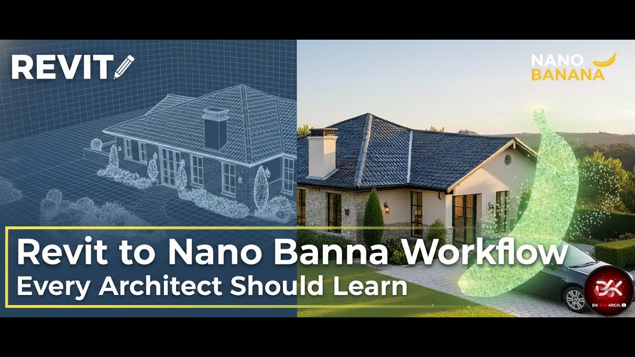 Revit to Nano Banana Part 2 | AI Workflow Every Architect Should Learn