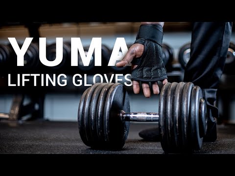 Yuma Weight Lifting Workout Gloves - Black Gorilla Wear