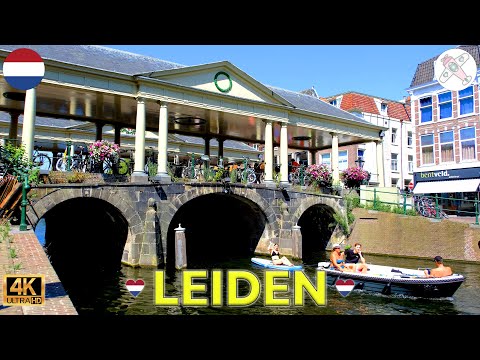 LEIDEN │NETHERLANDS.   Explore the amazing city of LEIDEN in 4K!   Epic sightseeing in Just ONE day.
