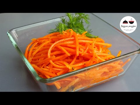 Морковь по-корейски  Самый простой рецепт  Вкуснее, чем в магазине  Carrots with spices