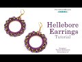Hellebore Earrings - DIY Jewelry Making Tutorial by PotomacBeads
