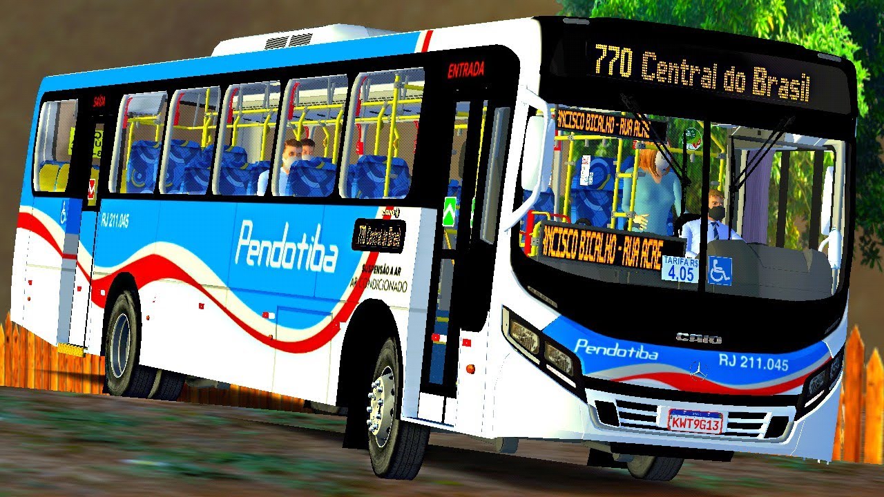 CAIO APACHE VIP IV MB OF-1721L DA PENDOTIBA - PROTON BUS SIMULATOR