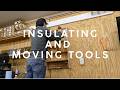 Small Garage Woodshop Upgrade: Insulation, Tool Setup & Clamp Storage