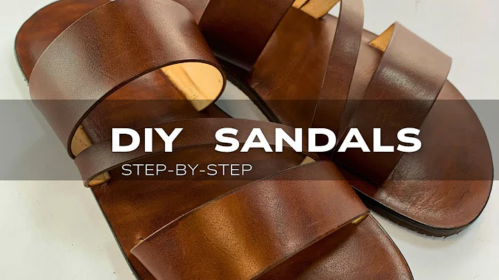 DIY Leather Sandals – Handmade Step by Step