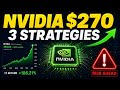 NVIDIA Just Hit $270 — 3 Strategies BEFORE Earnings (NVDA)